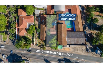 Venta terreno sobre Avenida Choferes del Chaco Mburicaó