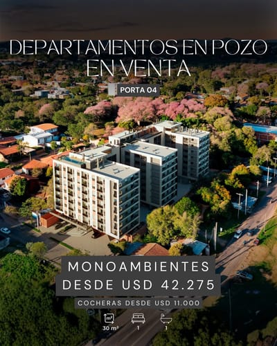 DEPARTAMENTOS EN POZO - PORTA 04