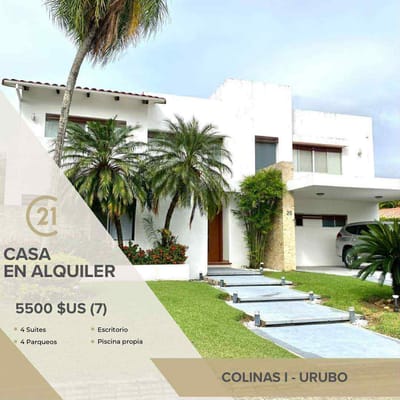 Colinas del Urubó 1 - Casa en Alquiler