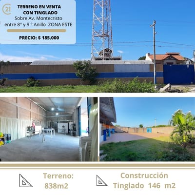 AMPLIO TERRENO CON TINGLADO EN VENTA-EXCELENTE OPORTUNIDAD!!!