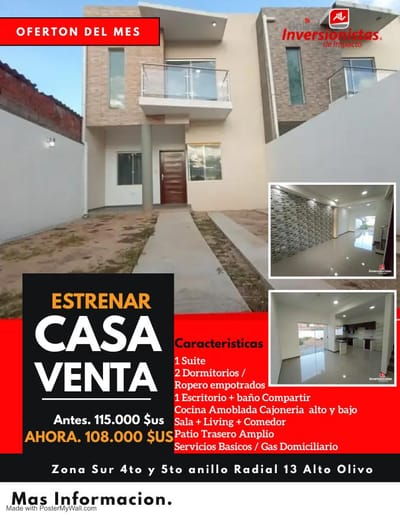  HERMOSA CASA EN VENTA  A ESTRENAR FRENTE A ÁREA VERDE