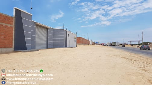  Local Circulado, Frente a La Panamericana (Reque-Chiclayo) 10900 m²