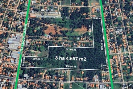 84.667 m2 MORA CUE sobre RUTA LUQUE LIMPIO