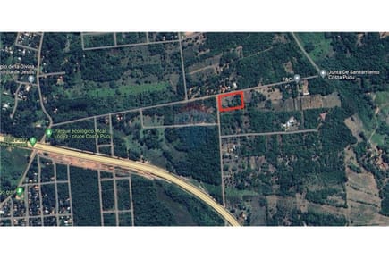 Terreno 5.000 m2 a 350 metros de Ruta 2 - Caacupe.