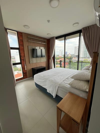 **ALQUILO DEPARTAMENTO DE 2 HABITACIONES AMOBLADO – EDIFICIO FLATS DEL SOL**