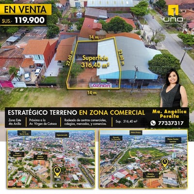 TERRENO EN VENTA CON MUY BUENA UBICACION