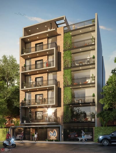 VENDO – Departamento amoblado de 2 dormitorios en el Edificio Life Villa Morra