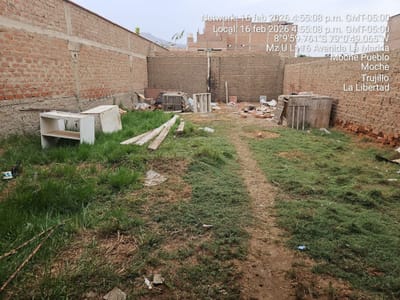 Terreno 160 m² en Urb. El Paraíso, Moche – cerca a EsSalud | Trujillo Perú