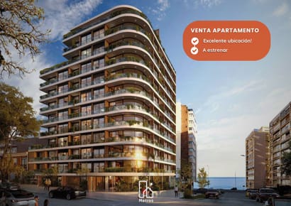 Venta Apartamento Pocitos 1 Dormitorio - Gran Terraza al Norte