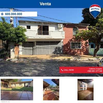 Gran Propiedad en Venta en Sajonia con Doble Vivienda