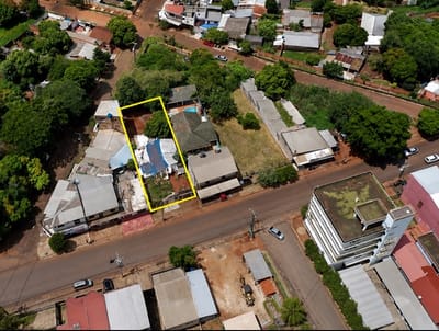 Vendo Terreno de 581,4 m² obre Av. Monday – Presidente Franco