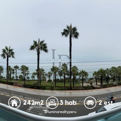 Amplio Departamento En Venta Frente Al Malecón En Miraflores