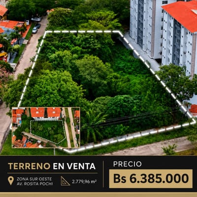 TERRENO EN VENTA - ZONA OESTE