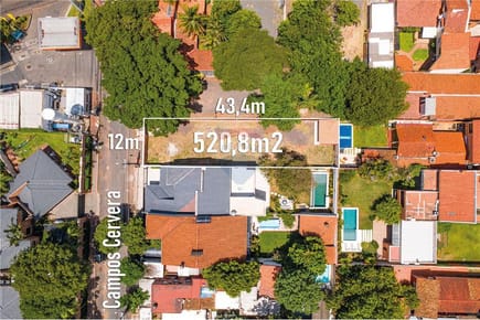 Hermoso terreno amurallado en zona residencial