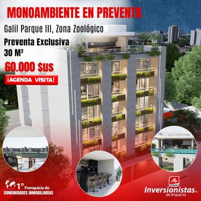 MONOAMBIENTE EN VENTA 