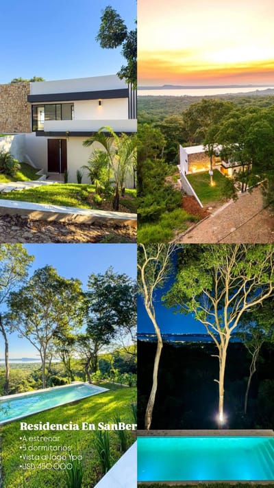 Vendo Residencia en San Bernardino 5 dormitorios con vista al lago 
