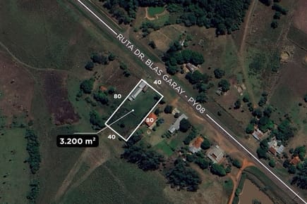 En Venta Terreno Amplio, Guaira, Mbocayaty