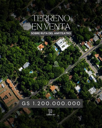 Terreno en venta en San Bernardino - Sobre Ruta del Anfiteatro