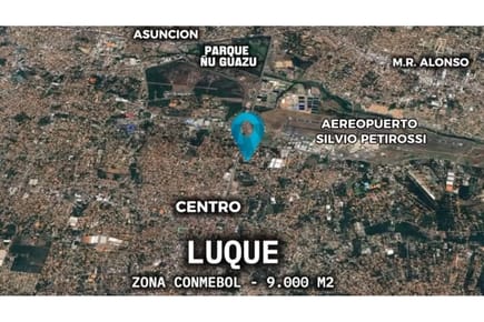VENTA TERRENO UNICO LUQUE-CONMEBOL