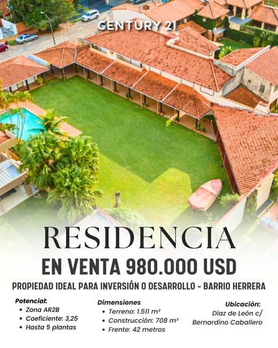 OPORTUNIDAD DE INVERSIÓN EN BARRIO HERRERA