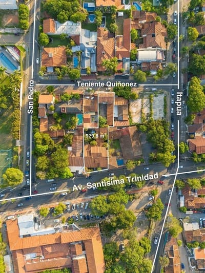VENDO PROPIEDAD SOBRE AV. SANTISIMA TRINIDAD