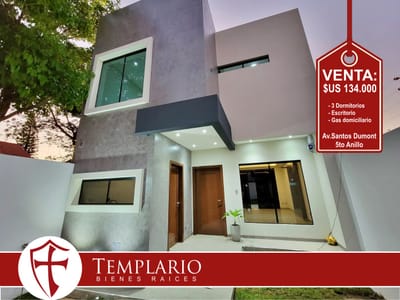 FINA CASA EN VENTA - Av. Santos Dumont 6to Anillo - Zona Sur