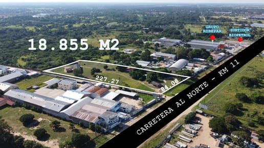 TERRENO SOBRE CARRETERA AL NORTE, IDEAL PARA INVERSIÓN