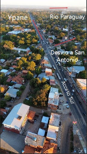 Sobre Acceso Sur | Terreno con salida a 3 calles