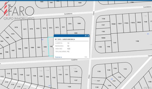 Lote en venta en Santa Mónica