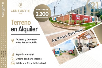 Terreno con oficinas 