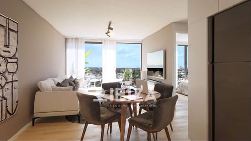 Venta 1 dormitorio en pozo con terraza y garage opcional en La Blanqueada