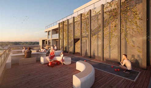 Apartamentos En Construcción En La Blanqueada
