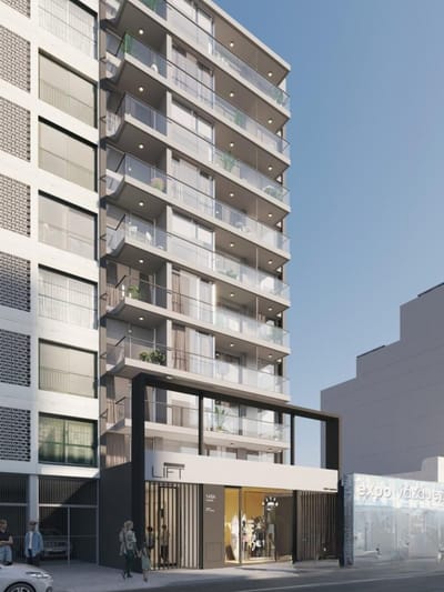 Venta de apartamento de 1 dormitorio en Lift Colonia, Cordón