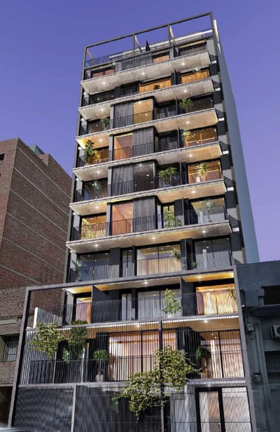 Venta de apartamento monoambiente con balcón en OX Cordón