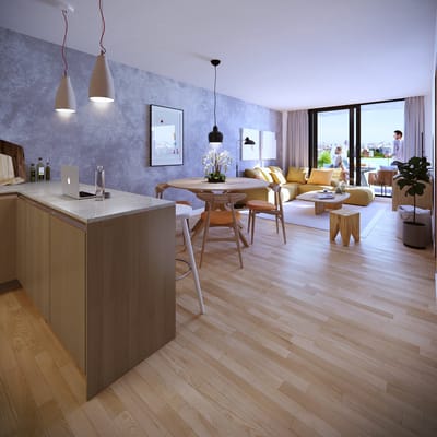 Venta de apartamento de 2 dormitorios y 2 baños en Brío Rivera, Pocitos