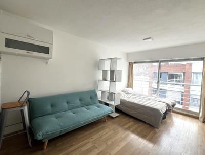 Alquiler de monoambiente amueblado en Pocitos, Edificio Nexus Rivera II