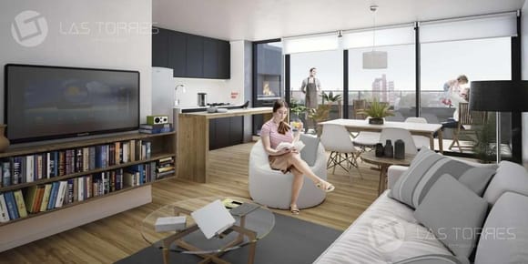 Apartamento 300mts De Tres Cruces