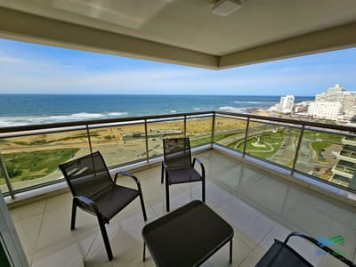 Apartamento en alquiler temporada 2026, frente a la playa, full amenities.