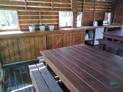 Muy linda chacra con casa, arbolada y bien ubicada