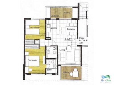 Apartamento en RincÃ³n del Indio, 2 dormitorios *