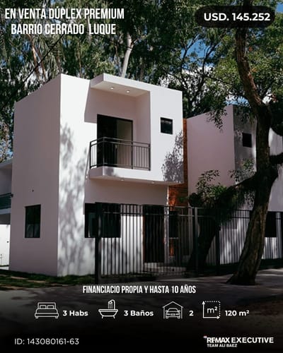 En Venta casa en Barrio Cerrado Luque-Marambure 