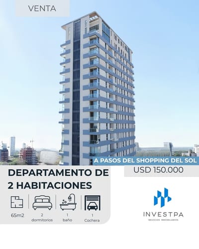 HERMOSO DEPARTAMENTO A PASOS DEL SHOPPING DEL SOL