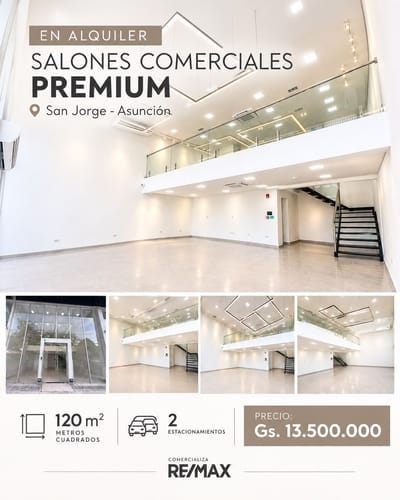  EXCLUSIVO SALONES COMERCIALES PREMIUM