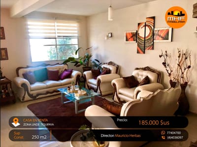 CONFORTABLE CHALET EN VENTA 3 PLANTAS CERCA AV. ECOLOGICA LINDE