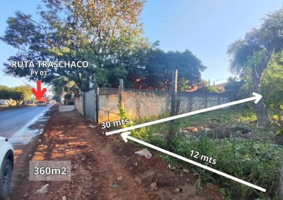 Terreno Sobre Asfalto En Mariano Roque Alonso