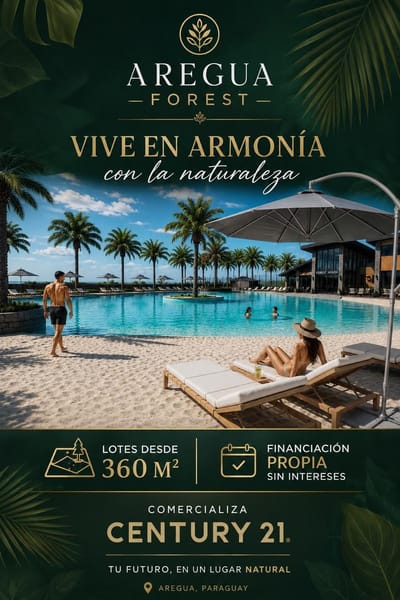 VENTA de LOTES AREGUA FOREST