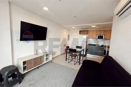 EN VENTA DEPTO AMOBLADO DE 2 HAB - CENTRIC FELIX BOGADO