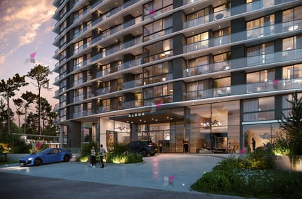 Apartamento en venta 3 dormitorios, 2 baños en pozo, Punta del Este