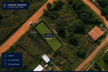 Terreno - Venta - Caazapá, Caazapá, Paraguay
