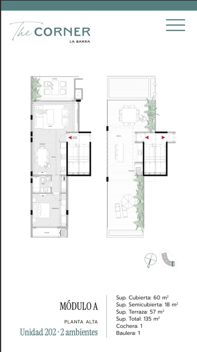 Venta departamento en pozo de 1 dorm, gran terraza